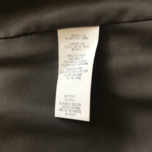 Helmut Lang Women’s Grey Linen Vest - Picture 5 of 5